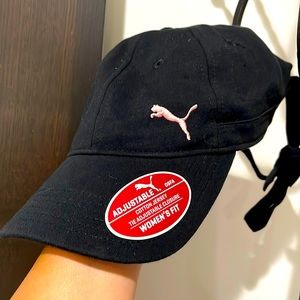 Puma New baseball cap adjustable with tie back